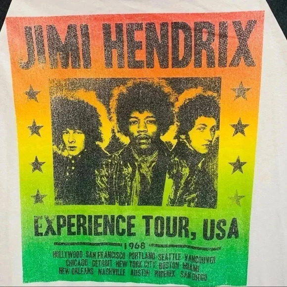 Karl Ferris Collection Jimi Hendrix Tee - Picture 4 of 4